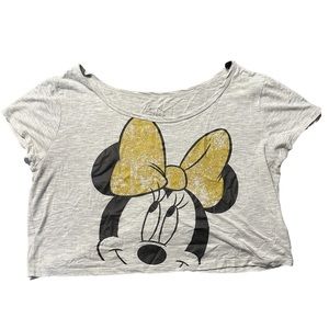 Disney brand Minnie crop top